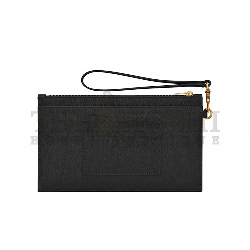 Y51 CASSANDRE MATELASSE LARGE BILL POUCH IN QUILTED EMBOSSED LEATHER 636313BOW011000 (23*13*1cm) Master Quality